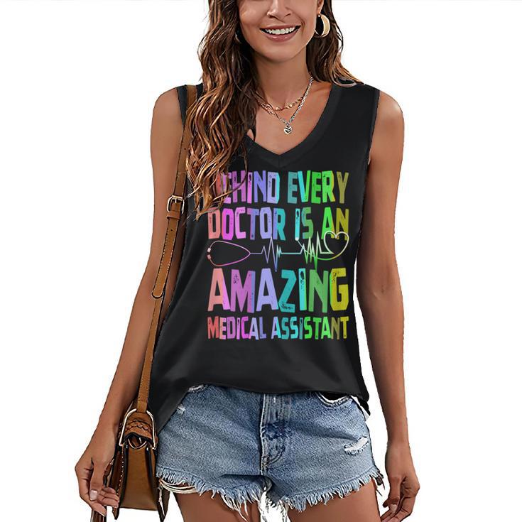 Certified Medical Assistant CMA Graduation Women's V-Neck Tank Top