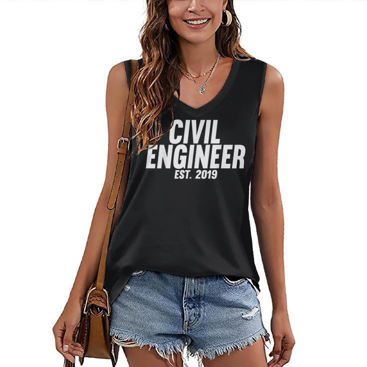 Civil Engineer Graduation Shirt New Civil Engineer Women's V-Neck Tank Top