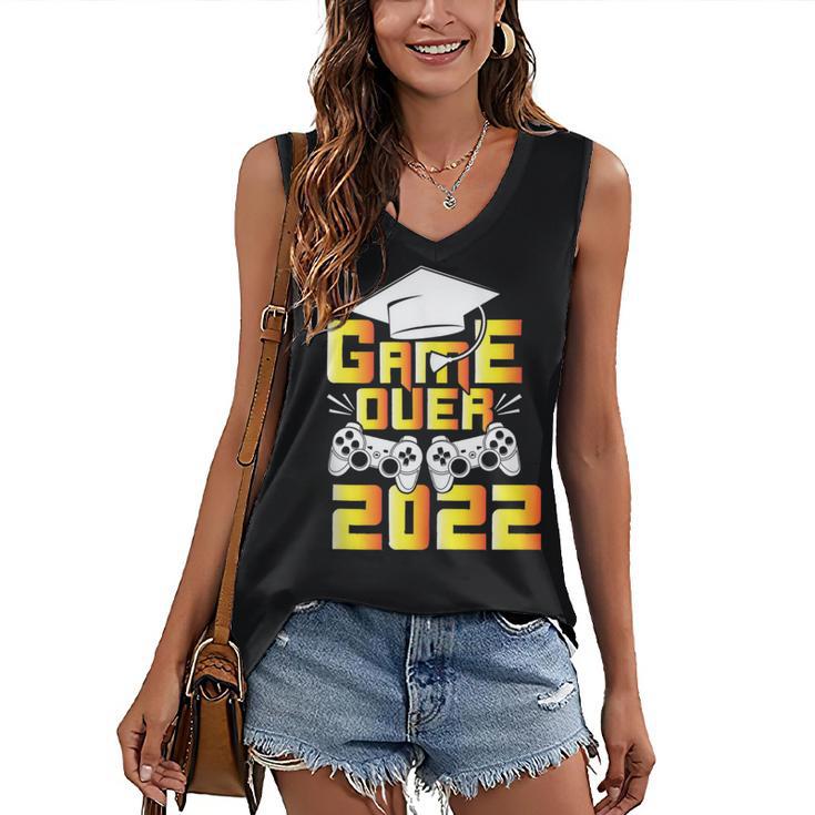 Class Of 2022 Graduation Gamer Video Console Graduate Class Women's V-Neck Tank Top