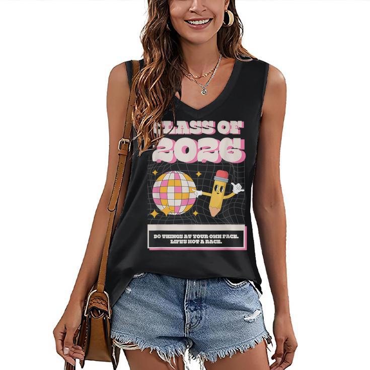 Class Of 2026 Students Graduate 2026 Graduation Women's V-Neck Tank Top