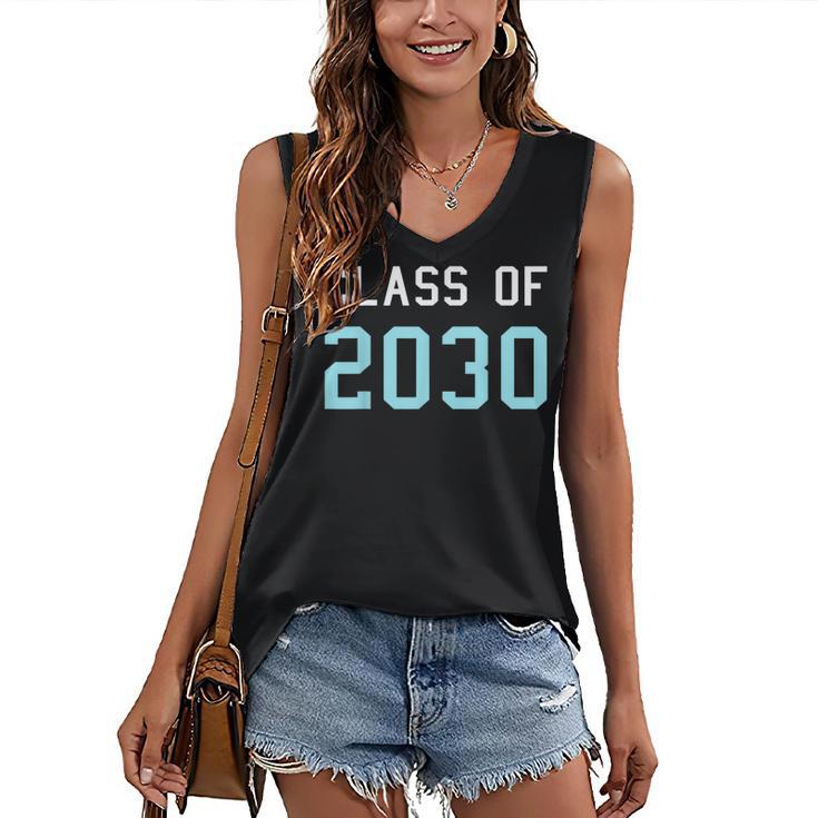 Class Of 2030 Graduation T-Shirt Women's V-Neck Tank Top