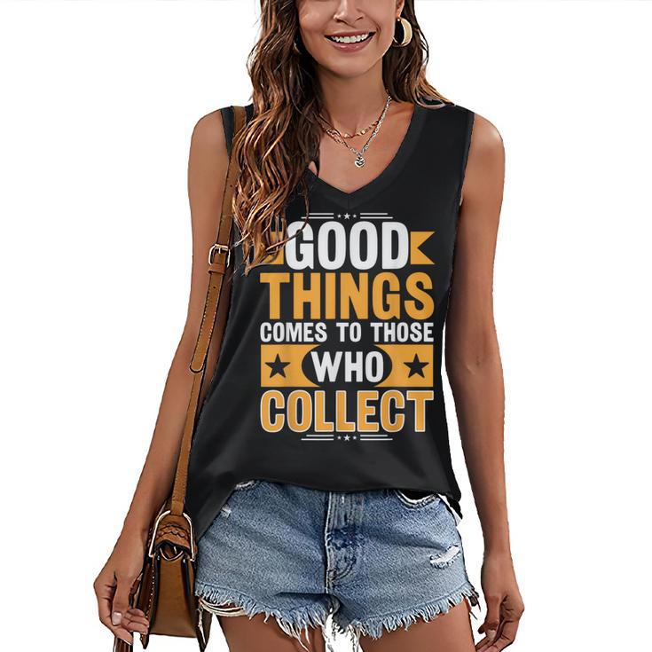 Comic Book Collector Meme Quote Women's V-Neck Tank Top