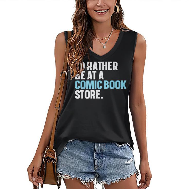 Comic Books Art For Men Women Comics Lover Comics Collector Women's V-Neck Tank Top