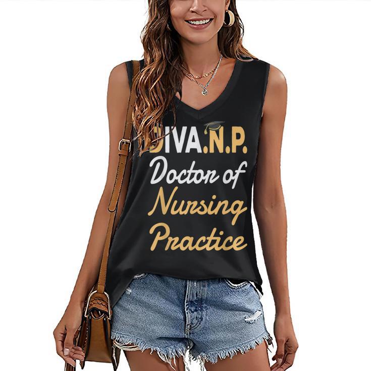 DNP Doctoral Graduation For Doctor Of Nursing Practice Women's V-Neck Tank Top
