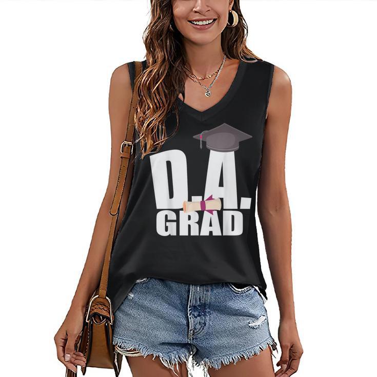 Doctor Of Arts Doctorate Graduation Son Daughter Shirt Women's V-Neck Tank Top