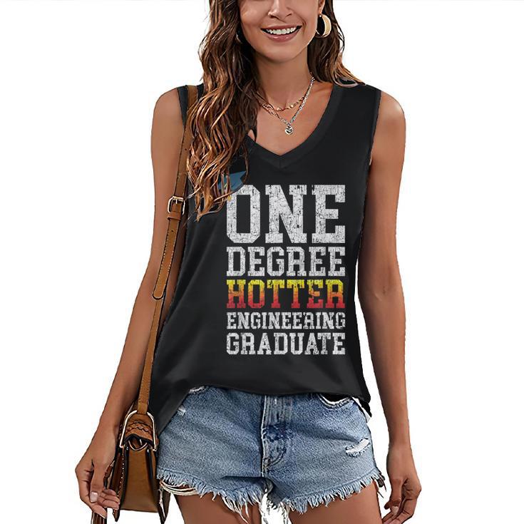 Engineering Graduation Tshirt One Degree Hotter Women's V-Neck Tank Top