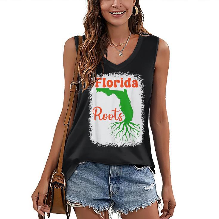 Florida Roots Florida Nostalgia Women's V-Neck Tank Top