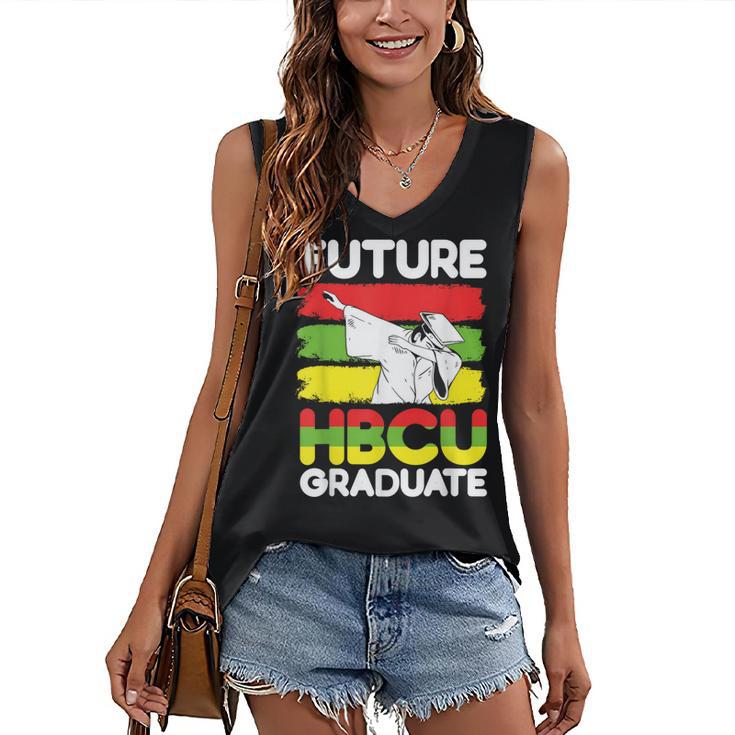 Future HBCU African American Gradute Graduation Women's V-Neck Tank Top