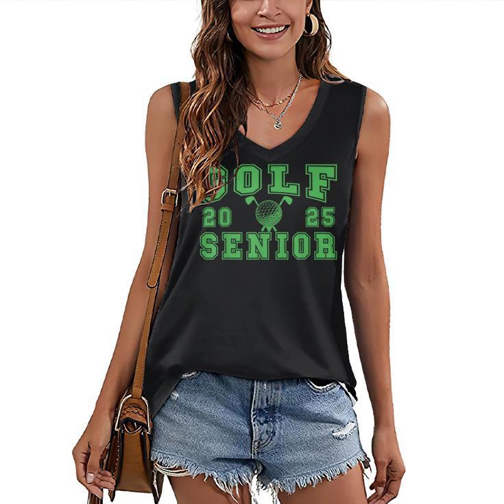 Golf Senior Night Golf Senior 2025 Graduation 32 Women's V-Neck Tank Top