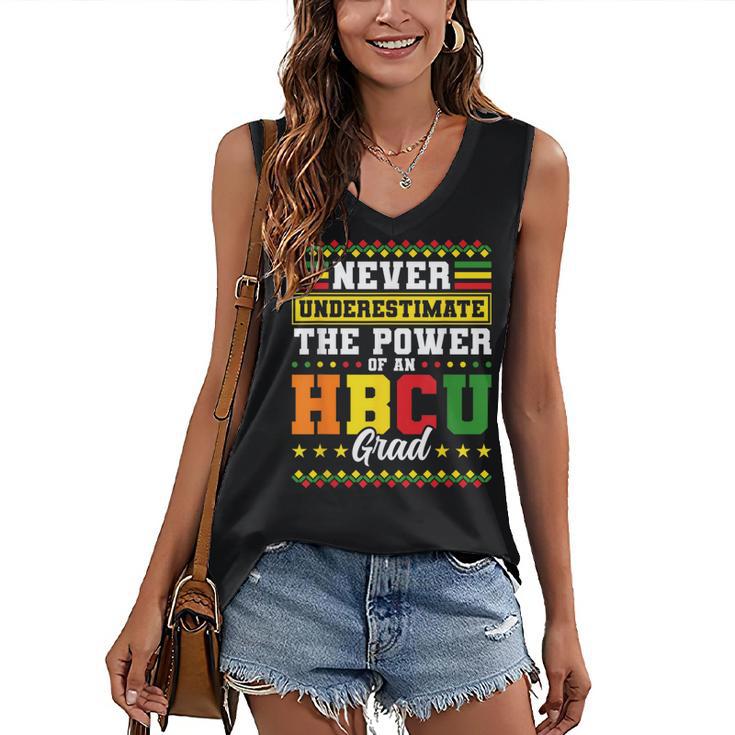 HBCU Grad Historically College Graduation Women's V-Neck Tank Top