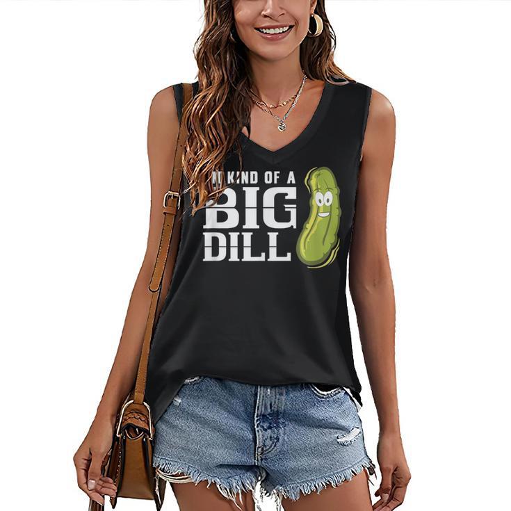 I'm Kind Of a Big Dill Graduation Shirt Women's V-Neck Tank Top