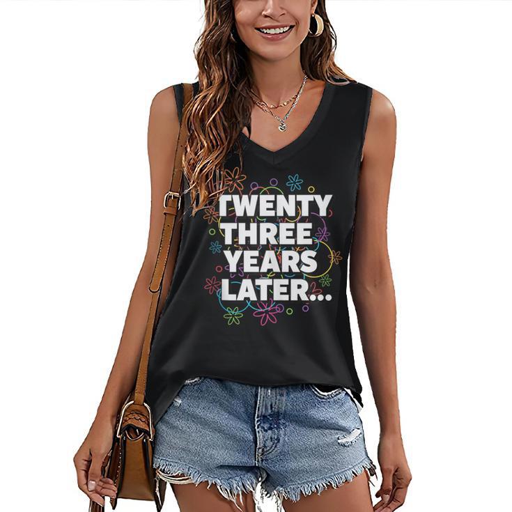 Literary Twenty Three Years Later Bookish Nostalgia Women's V-Neck Tank Top