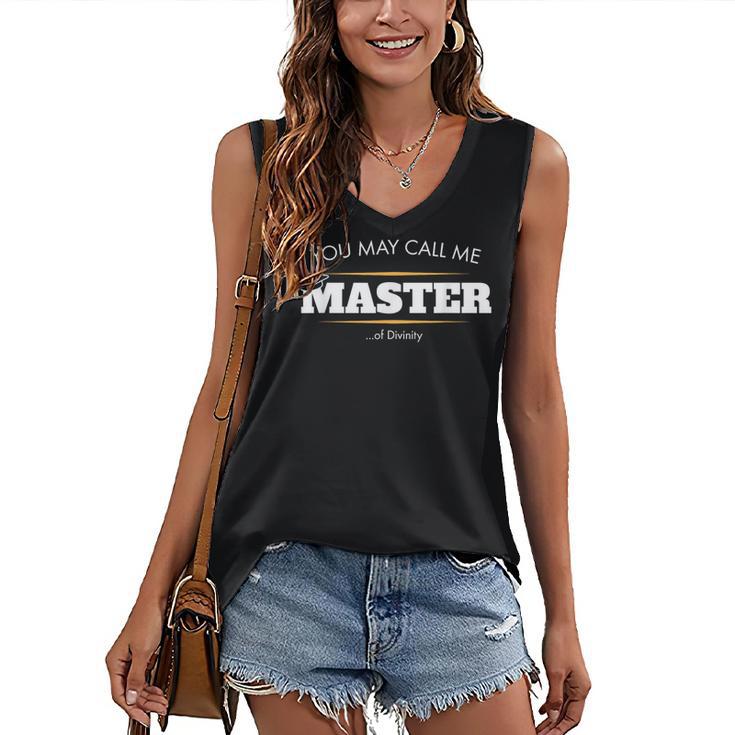 Master Of Divinity Shirt Graduation 2020 Women's V-Neck Tank Top