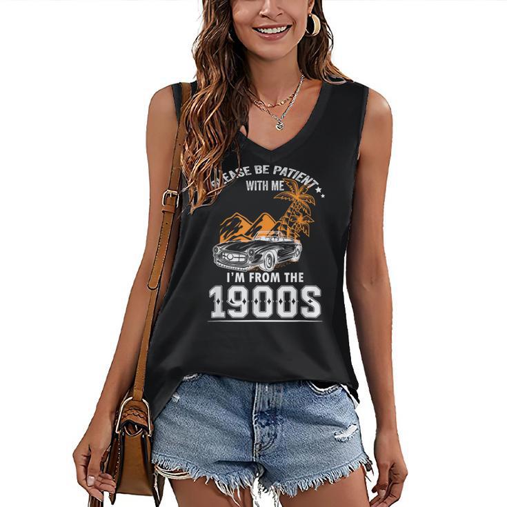 Please Be Patient I'm From The 1900s Classic Car Women's V-Neck Tank Top