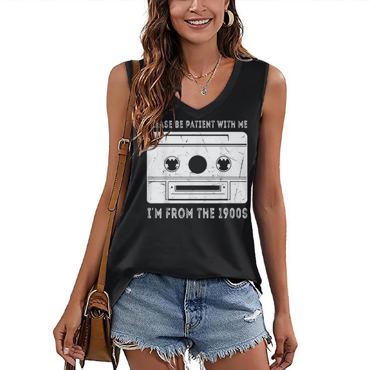 Please Be Patient I'm From The 1900s Cowboy Saying Women's V-Neck Tank Top