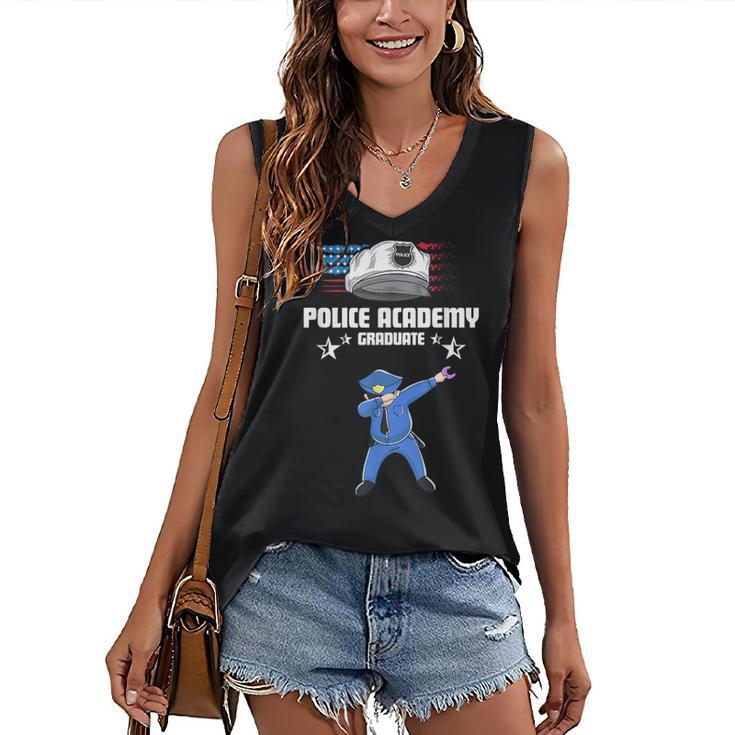 Police Academy Graduate Shirt Police Academy Graduation Gift Women's V-Neck Tank Top