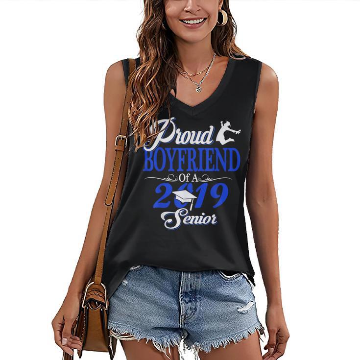 Proud BOYFRIEND Of A Class 2019 Senior Tee Graduation Women's V-Neck Tank Top