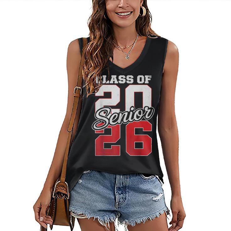 Senior 2026 Class Of 2026 Graduation 2026 Senior 26 Graduate Women's V-Neck Tank Top