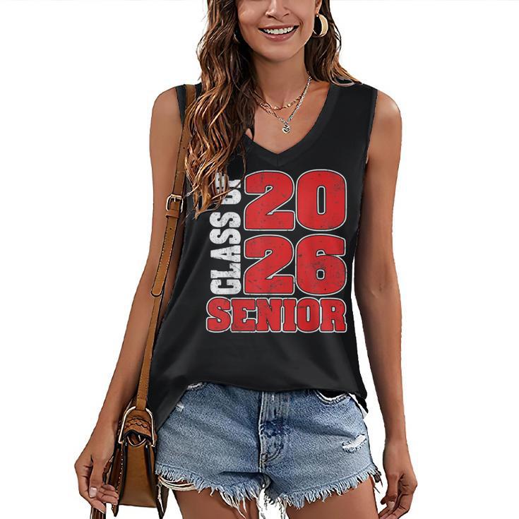 Senior 2026 Class Of 2026 Graduation Women's V-Neck Tank Top