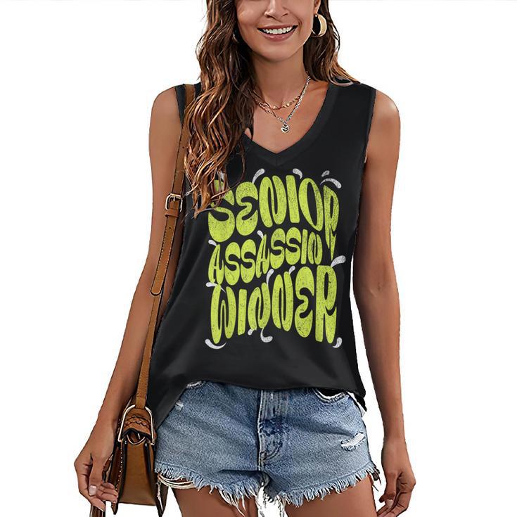 Senior Assassin Winner School Graduation Water Game Women's V-Neck Tank Top