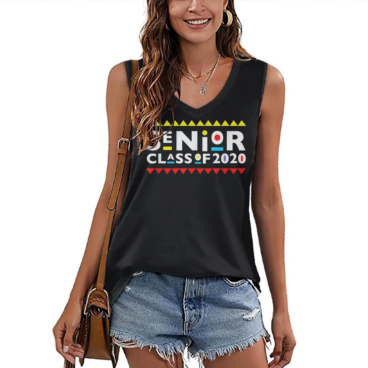 Senior Class Of 2020 90s TV Graduation For Grad Women's V-Neck Tank Top
