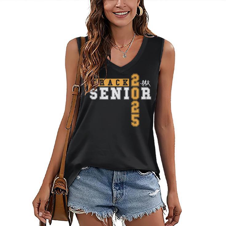 Track Senior Night Track Senior 2025 Graduation 8 Women's V-Neck Tank Top