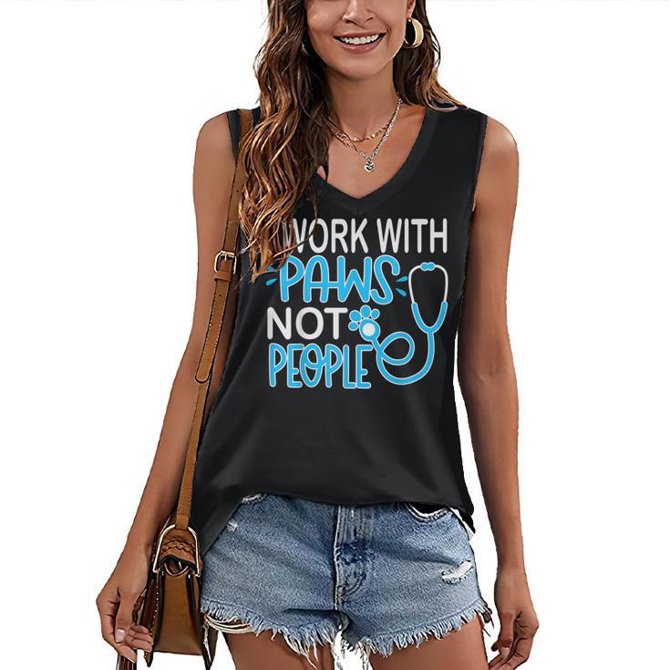 Veterinarian Vet Tech Week Graduation Thank You Birthday Women's V-Neck Tank Top