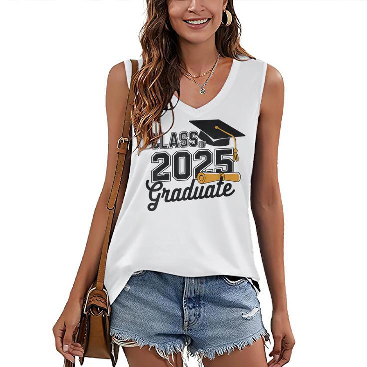 Class Of 2025 Graduate 2025 Graduation Senior 2025 Women's V-Neck Tank Top