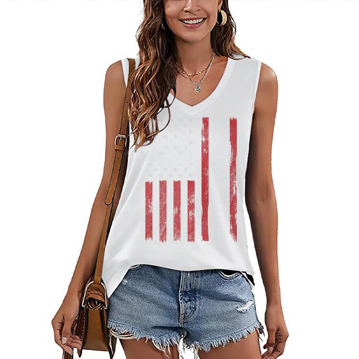 Criminal Justice Major College Student Graduate Graduation Premium Women's V-Neck Tank Top