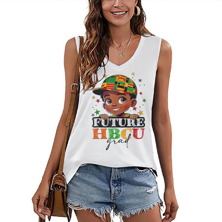 Future HBCU Grad History Boys Kids Graduation HBCU Women's V-Neck Tank Top