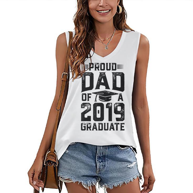 Proud Dad Of A Class 2019 Graduate T Shirt Graduation Women's V-Neck Tank Top