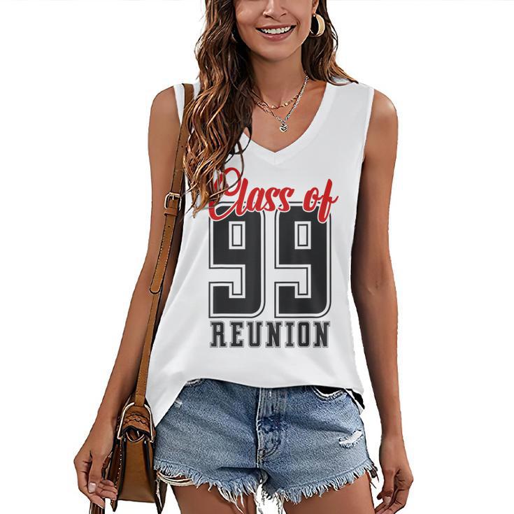 Reunion 1999 Matching Graduation High School Class Of 1999 Women's V-Neck Tank Top