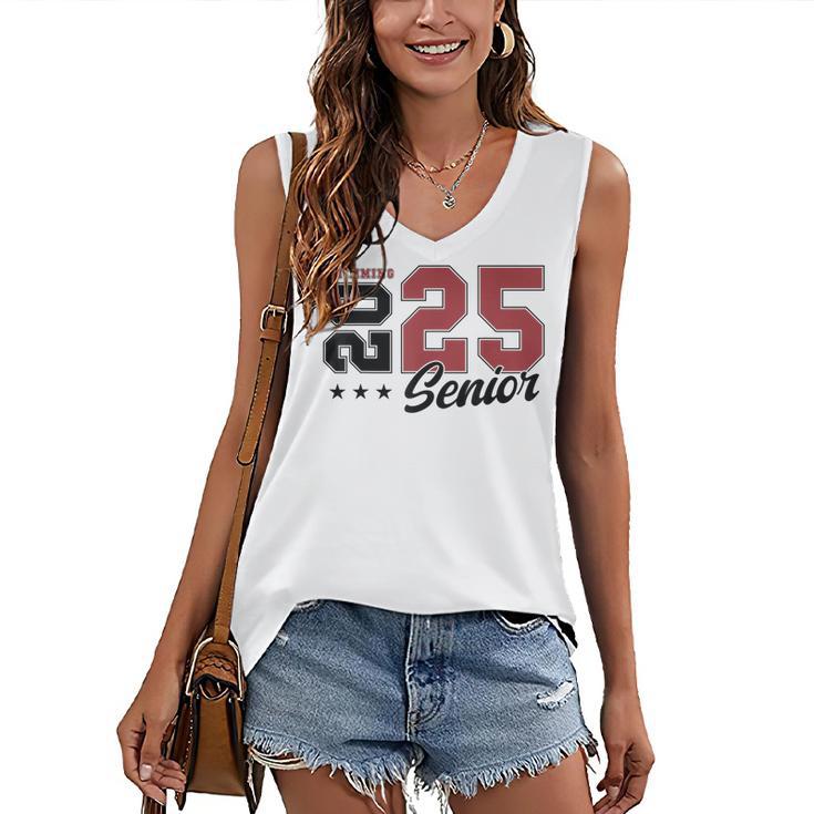 Swimming Senior Night Swimming Senior 2025 Graduation 59 Women's V-Neck Tank Top