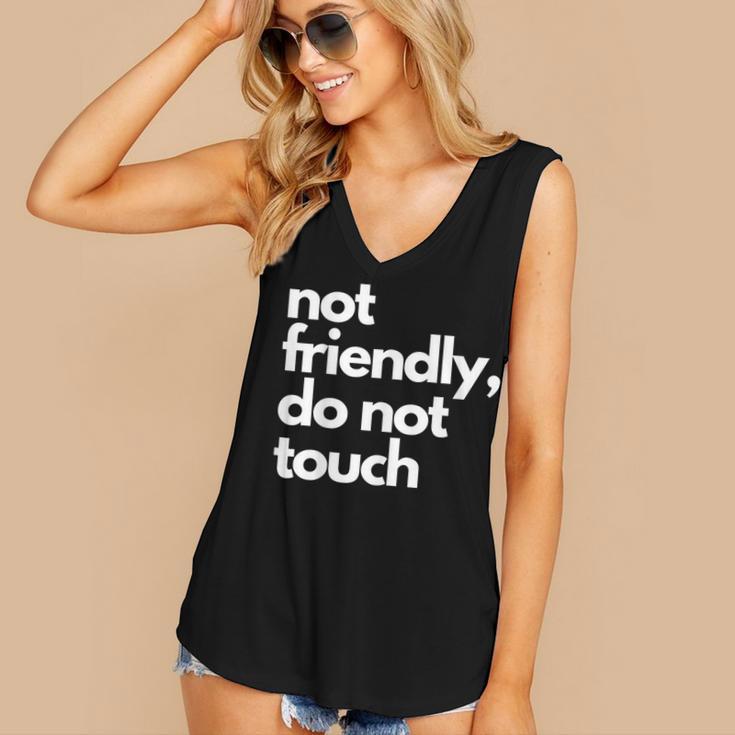 Aggressive Introvert Women's V-Neck Tank Top