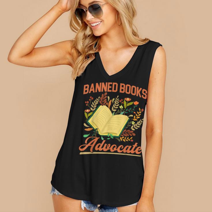 Banned Books Week Read Banned Books Reader Women's V-Neck Tank Top