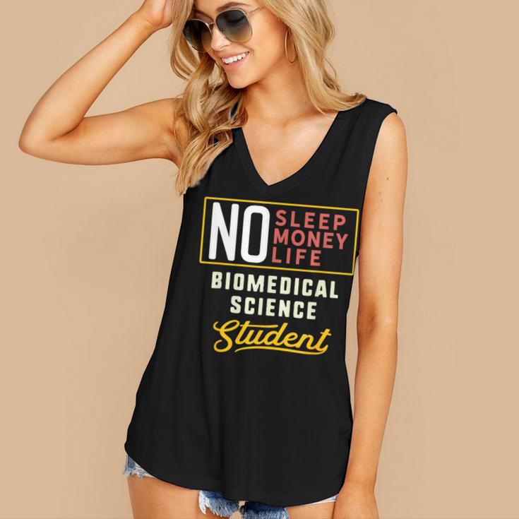 Biomedical Science Major Student Shirt Graduation Women's V-Neck Tank Top