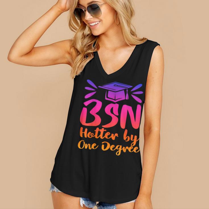 BSN Graduation Bachelors Science In Nursing 2023 Nurse Women's V-Neck Tank Top