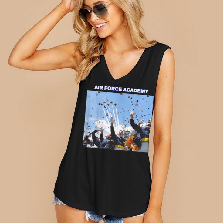 Cadets Celebrate Academy Graduation Women's V-Neck Tank Top