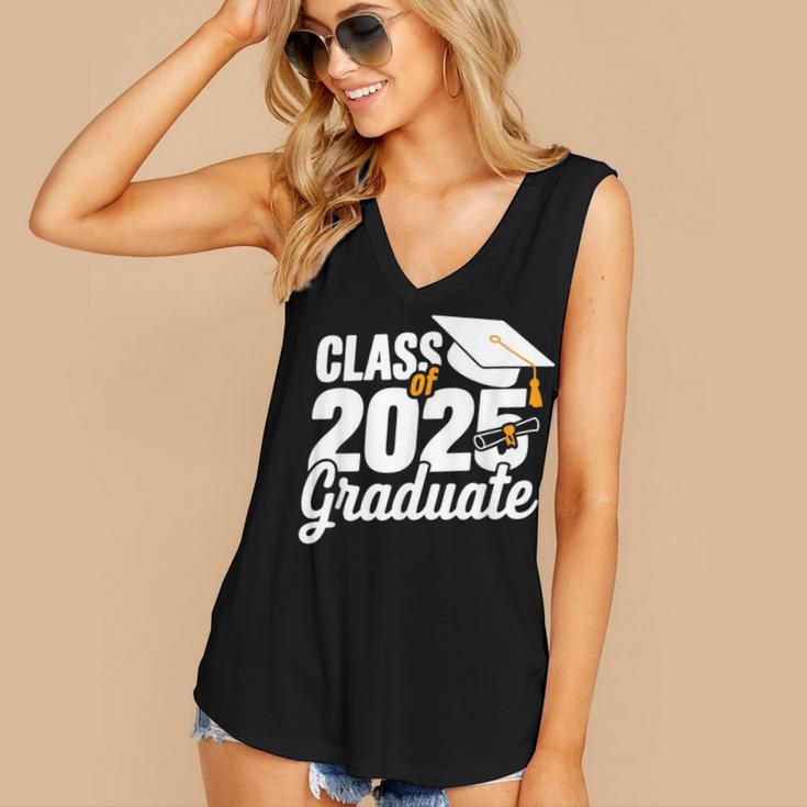 Class Of 2025 Graduate 2025 Graduation Women's V-Neck Tank Top