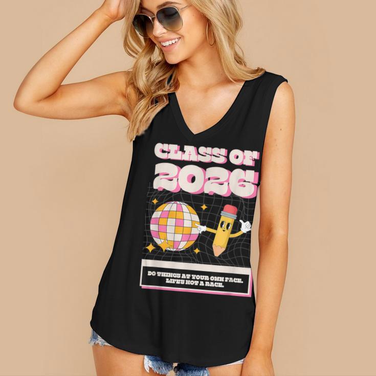 Class Of 2026 Students Graduate 2026 Graduation Women's V-Neck Tank Top