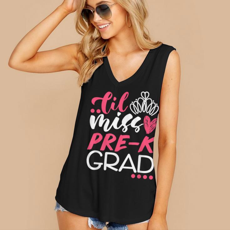 Cute Pre K Graduation Shirts Girls Tee Women's V-Neck Tank Top