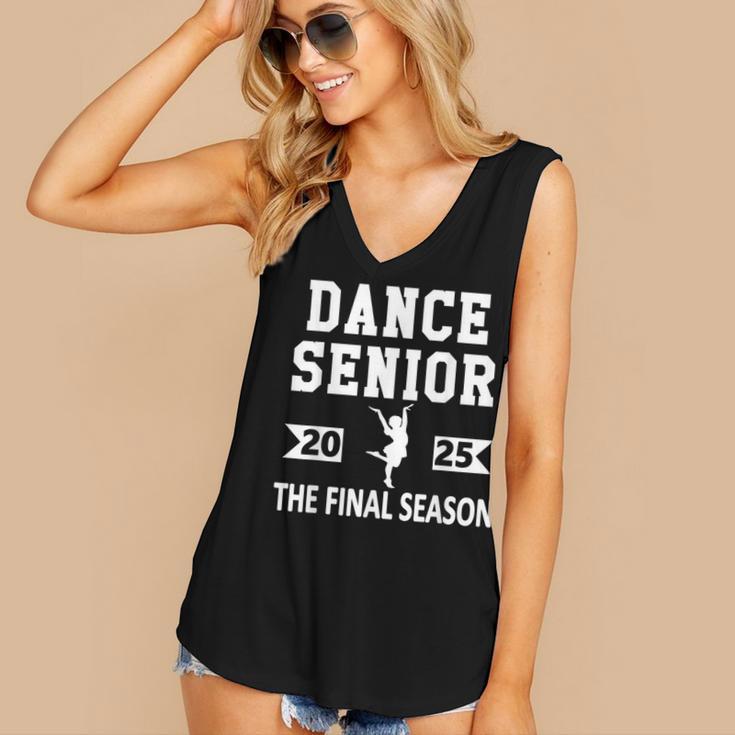 Dance Team Senior 2025 Dance Senior Night Graduation Party Women's V-Neck Tank Top