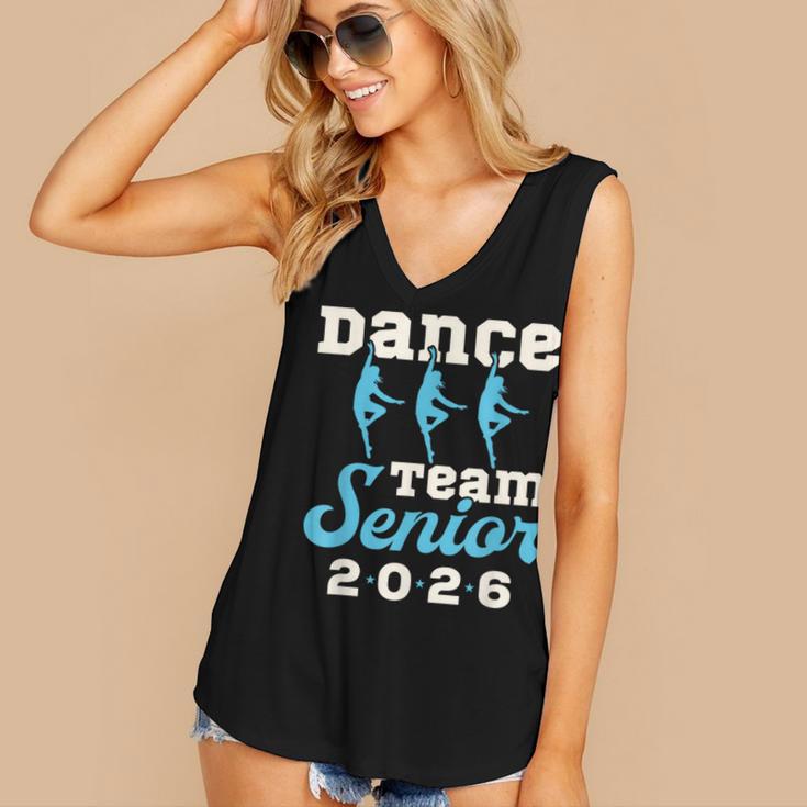 Dance Team Senior 2026 Senior Night Graduation Grad Women's V-Neck Tank Top