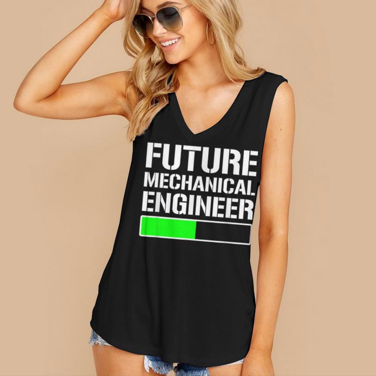 Future Mechanical Engineer Cool Graduation Women's V-Neck Tank Top