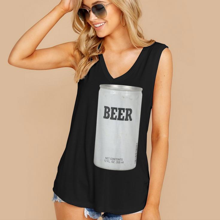 Generic Beer 1980s 80s Nostalgia Women's V-Neck Tank Top