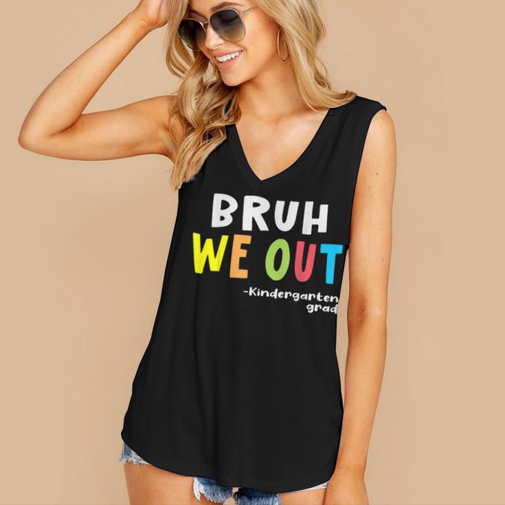 Goodbye Kindergarten Hello 1st Grade Kindergarten Graduation Women's V-Neck Tank Top