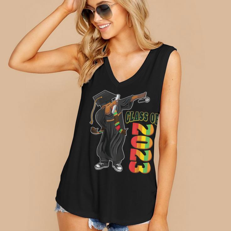 Grads Senior Class Of 2023 Graduation Decoration Stole Women's V-Neck Tank Top