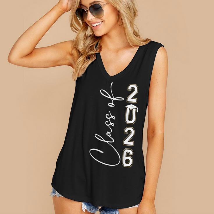 Graduation Class Of 2026 Women's V-Neck Tank Top