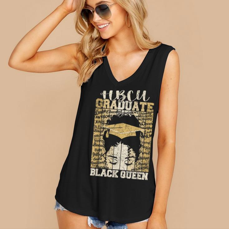 HBCU Historical College Alumni Queen Graduation 2024 Women's V-Neck Tank Top