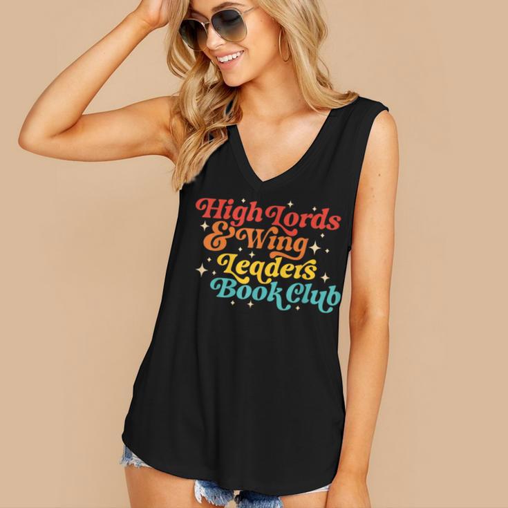 High Lords & Wing Leaders Book Club Book Club Women's V-Neck Tank Top